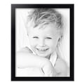 thumbnail image 2 of ArtToFrames 16x20 Inch Satin Black Bull Nose Picture Frame, This Black Wood Poster Frame is Great for Your Art or Photos, Comes with 060 Plexi Glass (1417), 2 of 7