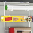 thumbnail image 4 of Estante lateral para refrigerador, multifuncional, de alambre, de seis niveles (blanco), 4 of 7