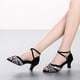 thumbnail image 4 of XIHAHA, nuevos zapatos de baile latino, zapatos de salón para mujer, zapatos de baile para niñas, zapatillas de baile, zapatos latinos de práctica de tacón alto, 4 of 5