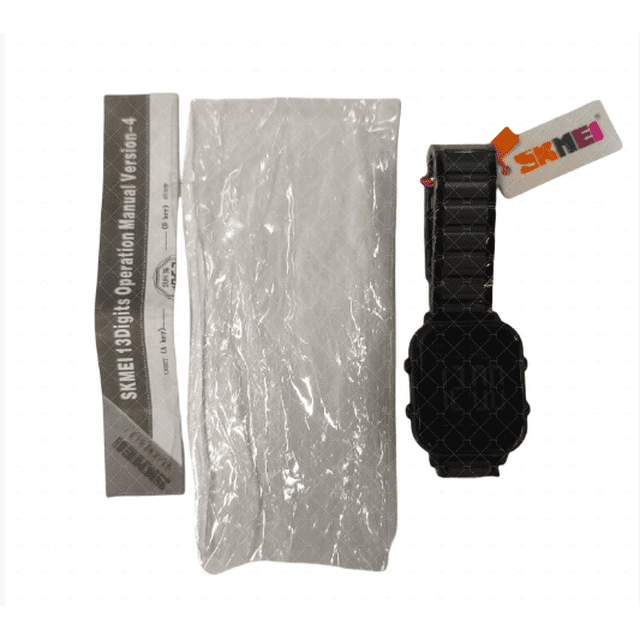 SKMEI Unisex Digital Watch with Dual Time, Chronograph, Alarm, and Date Display – 30M Water Resistant, Backlight, and 12/24 Hour Format in Stylish Rose Gold, Silver, or Black Options.