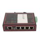 thumbnail image 2 of Conmutador Ethernet industrial 5 puertos 100 Mbps carril guía DIN protección IP40 conmutador de red no administrado para la industria de monitores, 2 of 5