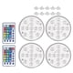 thumbnail image 2 of Fuente 4 Uds Luz LED Sumergible ANGGREK 16 Colores Ventosa Magnética, 2 of 8