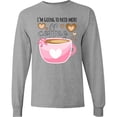 thumbnail image 3 of Inktastic I'm Going to Need More Coffee with Cute Pink Coffee Cup Long Sleeve T-Shirt, 3 of 5