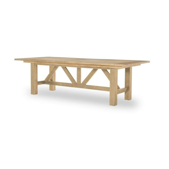 Legacy Classic XXX's and OOO's Trestle Dining Table (Two 12" Leaves, Seats up to 12)