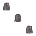 thumbnail image 2 of Youkk Middle-Aged And Elderly Sweater Exquisite Workmanship And Wide Application Warm Middle-aged Clothes khaki 3Set, 2 of 6