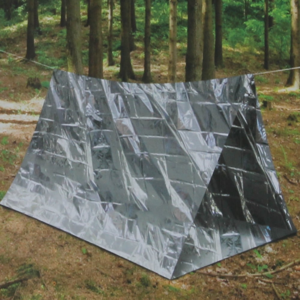 6-Pack Coghlan's Tube Tent Emergency Lightweight Polyethylene Camping Shelter 