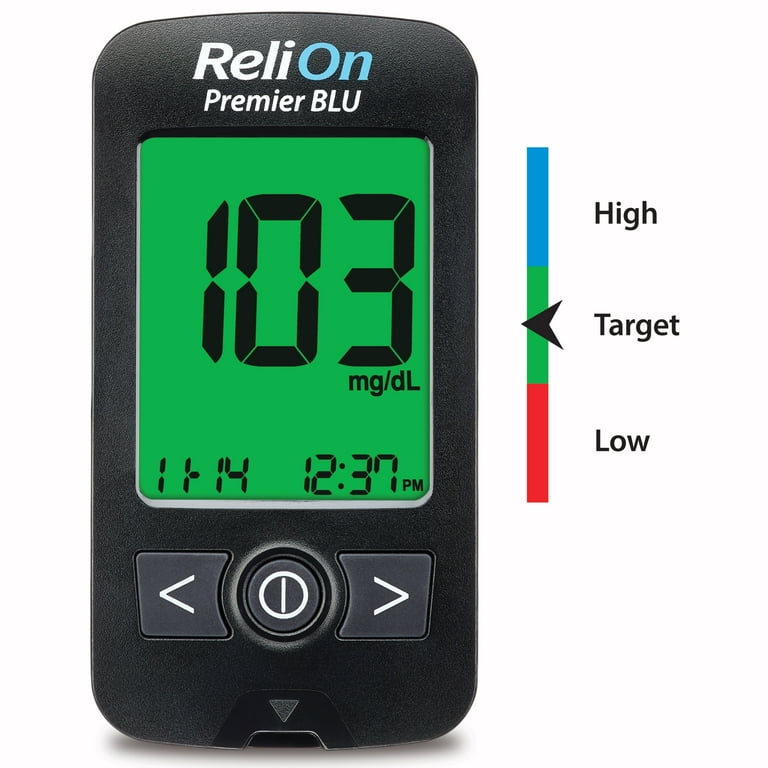 ReliOn Premier BLU Blood Glucose Monitoring System photo 2