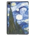 thumbnail image 4 of Cowithday for Samsung Galaxy Tab A9 Plus 11 inch Case 2023 (SM-X210/X216/X218),Folio Tri-fold Stand Smart PU Leather/Hard Cover with Auto Wake/Sleep for Galaxy Tab A9+ 11" 2023, Starry Night Van Gogh, 4 of 6