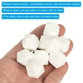 thumbnail image 4 of Uxcell 17 mm Hexagonal Silicone Beads, Polygonal Beads Bulk, White 30Pcs, 4 of 7