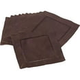 thumbnail image 7 of SARO 6100C.A6S 6 in. Lange Square Hemstitch Cocktail Napkin - Aqua  Set of 12, 7 of 7