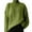 Green, variant on Fashion Women Solid Long Sleeve Pullove Turtleneck-Neck Casual Sweater Tops On Seasonal Green 10(XL)