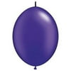 6 inch Pearl Quartz Purple Qualatex QuickLink Linking Latex Balloons (50 Pack) - Party Supplies Decorations