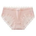 thumbnail image 2 of Blmnix Cotton Women's Panties Hipster Underwear Pink Soft Breathable Panties, 2 of 5