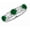 Emerald, variant on 1-7 Carat Round Platinum Natural Gemstone and Diamond Wedding Band (AAAA Heirloom Quality) Emerald 1 Carat Size: 8