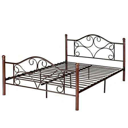 Bed Queen Chocolate GHP 600-Lbs Capacity 84