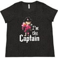 thumbnail image 3 of Inktastic I'm the Captain- Pirate Girl Women's Plus Size T-Shirt, 3 of 5