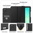 thumbnail image 5 of MoKo Case for Galaxy Tab A11+ Plus/A9+ 11-Inch 2026/2024, Slim Stand Protective Smart Cover with Hard PC Translucent Back Shell for Galaxy Tab A11+/A9 Plus Tablet, Auto Wake/Sleep, Black, 5 of 9