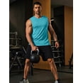 thumbnail image 4 of COOFANDY Men Workout Summer Tank Top Quick Dry UPF 50+ Sleeveless Athletic Gym Shirts Beach Swim Shirt, 4 of 6