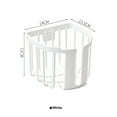 thumbnail image 1 of Wall Mounted Large Capacity Paper Boxe Tissue Holder Punch-free Toilet Rack Gift, 1 of 7