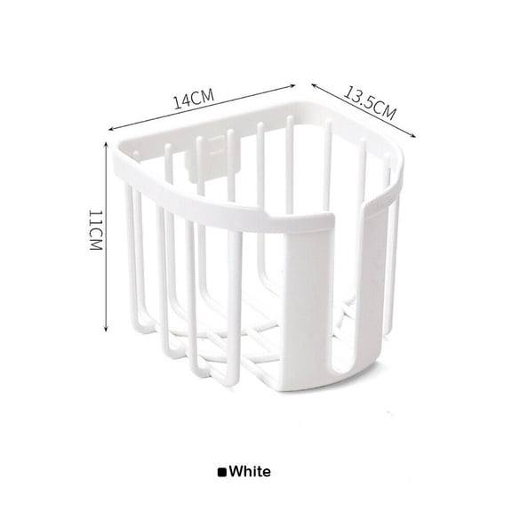 Wall Mounted Large Capacity Paper Boxe Tissue Holder Punch-free Toilet Rack Gift