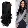 thumbnail image 3 of Wig Women's Gradient Long Curly Hair, Wine Red Fluffy Big 9CS8, 3 of 7