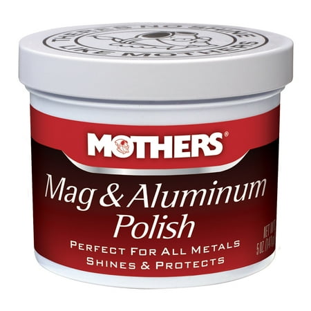 Mothers Mag & Aluminum Metal Polish, 5 oz (Best Metal Polish For Wheels)