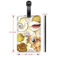 thumbnail image 2 of Shell Collection - Luggage ID Tags / Suitcase Identification Cards - Set of 2, 2 of 5