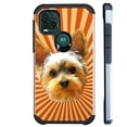 thumbnail image 1 of Compatible with Motorola Moto G Stylus 5G (2021) Hybrid Fusion Guard Phone Case Cover (Yorkie Dog), 1 of 1