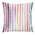 thumbnail image 1 of BSDHOME Stroke with Hand Watercolor Stripes Paint Pillow Case 18x18 Inches Pillowcase, 1 of 1