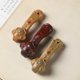 thumbnail image 4 of 2 colgantes de madera con forma de ruyi chino, llavero de madera con forma de ruyi, 4 of 7