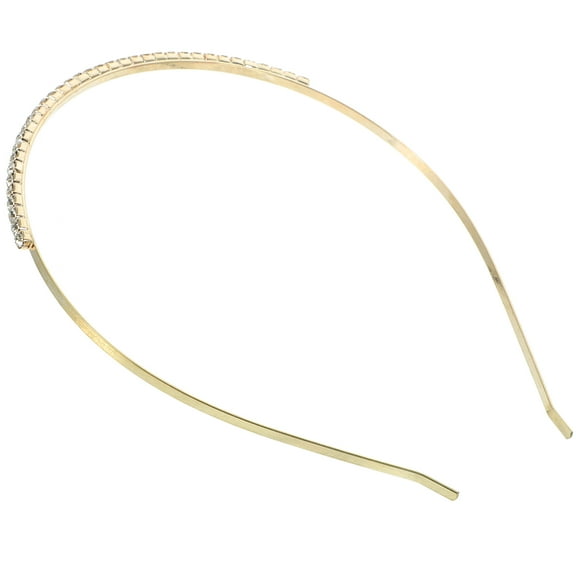UPGRATOR Rhinestone Embellished Metal Headbands for Women, Perfect for Festivals - 1 Set