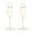 Pink, variant on Twine Starlight Champagne Flutes Mimosa Glasses Wedding Gift 10oz Set of 2