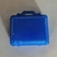 thumbnail image 2 of Rc 1/10 Scale Fluorescent Blue Small Pelican Case Luggage Accessory Rock Crawler, 2 of 6