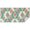 Pioneer Flower Floral, variant on Pioneer Flower Floral Print Pattern Rectangle Tablecloth 60"x120", Waterproof Polyester Table Cloth, Wipeable Spillproof for Dining Camping Indoor Outdoor
