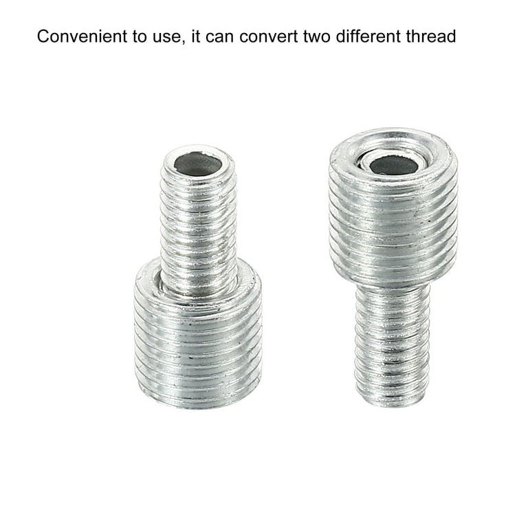 Uxcell M10 to M6 20mm Long Double Male Threaded Reducer Bolt Screw 