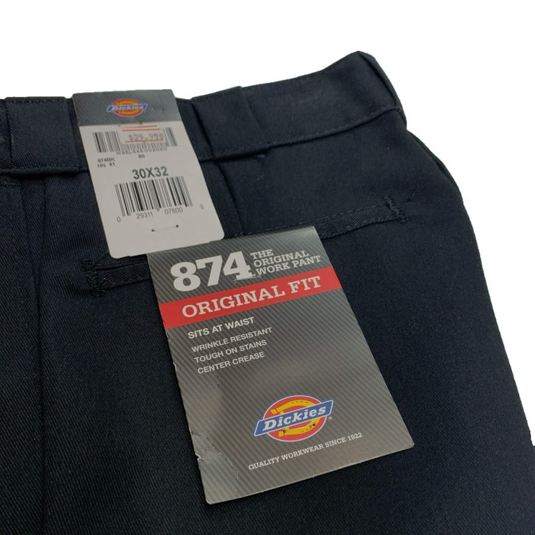 Dickies Men's Original 874 Work Pant, Black, 32W x 30L - Walmart.com