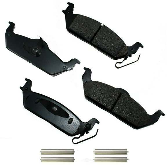 Disc Brake Pad Set Fits select: 2004-2011 FORD F150, 2006-2008 LINCOLN MARK LT
