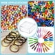 thumbnail image 5 of Caja de acrílico transparente con tapa abatible, 8 unidades, 2,36 x 2,36 x 1,18 pulgadas, multiusos, cuadrada, pequeña, para almacenamiento, 5 of 5