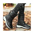 thumbnail image 2 of Botas de nieve de invierno de corte medio para mujer - Blanco (39), 2 of 4