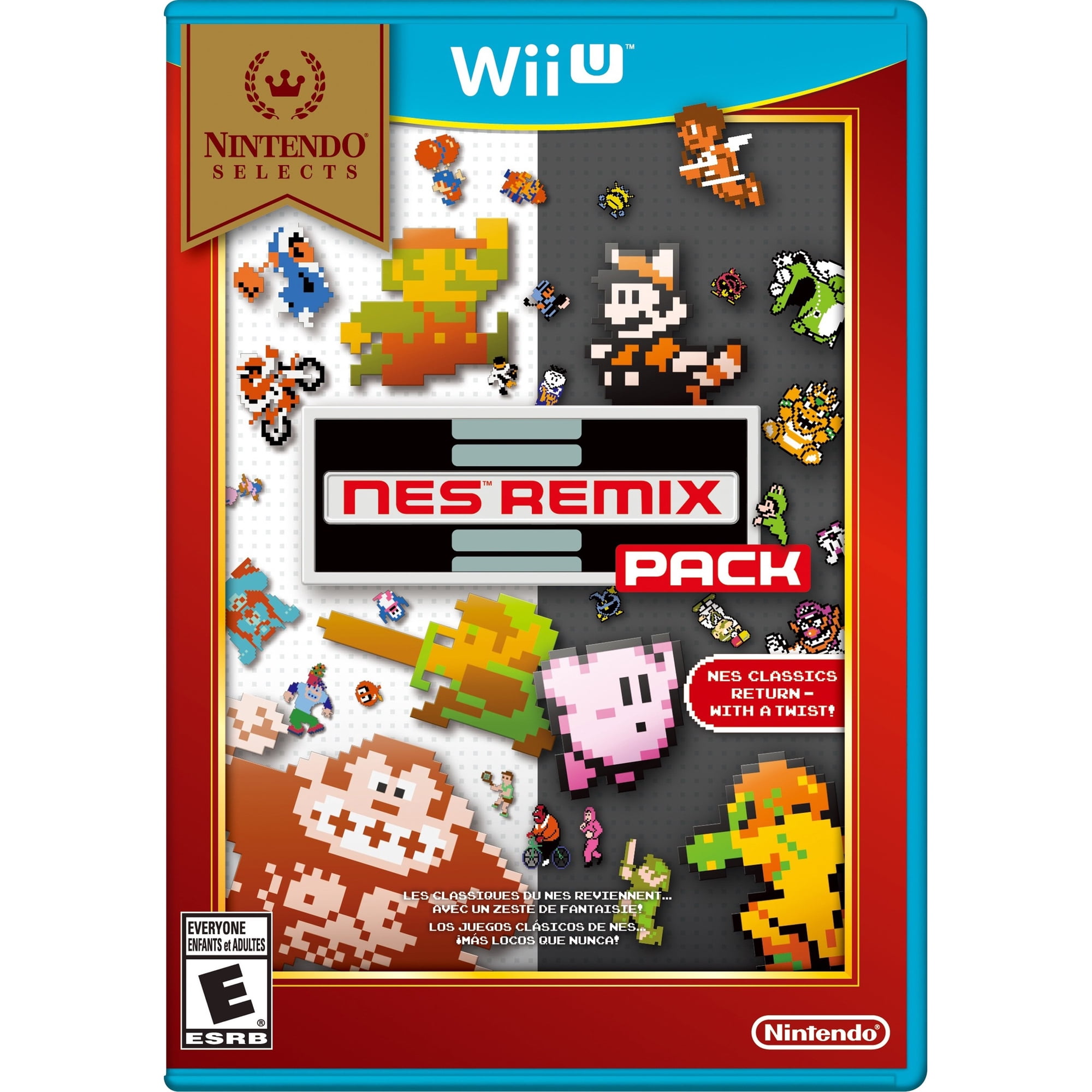 NES Remix Pack [Nintendo Selects], Nintendo, Nintendo Wii U, 045496904265