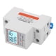 thumbnail image 5 of Medidor de electricidad de riel DIN, medidor de electricidad digital LCD, medidor de factor de potencia de frecuencia, medidor de electricidad monofásico, máxima confiabilidad, 5 of 8