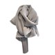 thumbnail image 1 of Qarigey Lujosa bufanda plisada de un solo color para mujer, elegante, versátil, suave y cómoda Accesorios de disfraces gris claro, 1 of 6