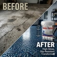 thumbnail image 3 of Epoxy Colored Sand Floor Paint, Louis Forest Epoxy Floor Paint, Louis Forest Floors Paints, High Gloss Marble Effect Garage Coating for Both Interior and Exterior Applications, 3 of 8