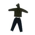 thumbnail image 4 of 2x Sudaderas con Capucha Y Pantalones Vaqueros 1:6, Ropa en Miniatura para Accesorios de Figuras Masculinas de 12 Pulgadas, 4 of 9