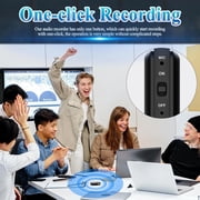 64GB Digital Voice Recorder with Playback - 750 Hours Voice Activated Recorder Digital Audio Recorder with MP3 Music Player - Small Recording Device Portable Mini Tape Recorder for Lectures Meetings