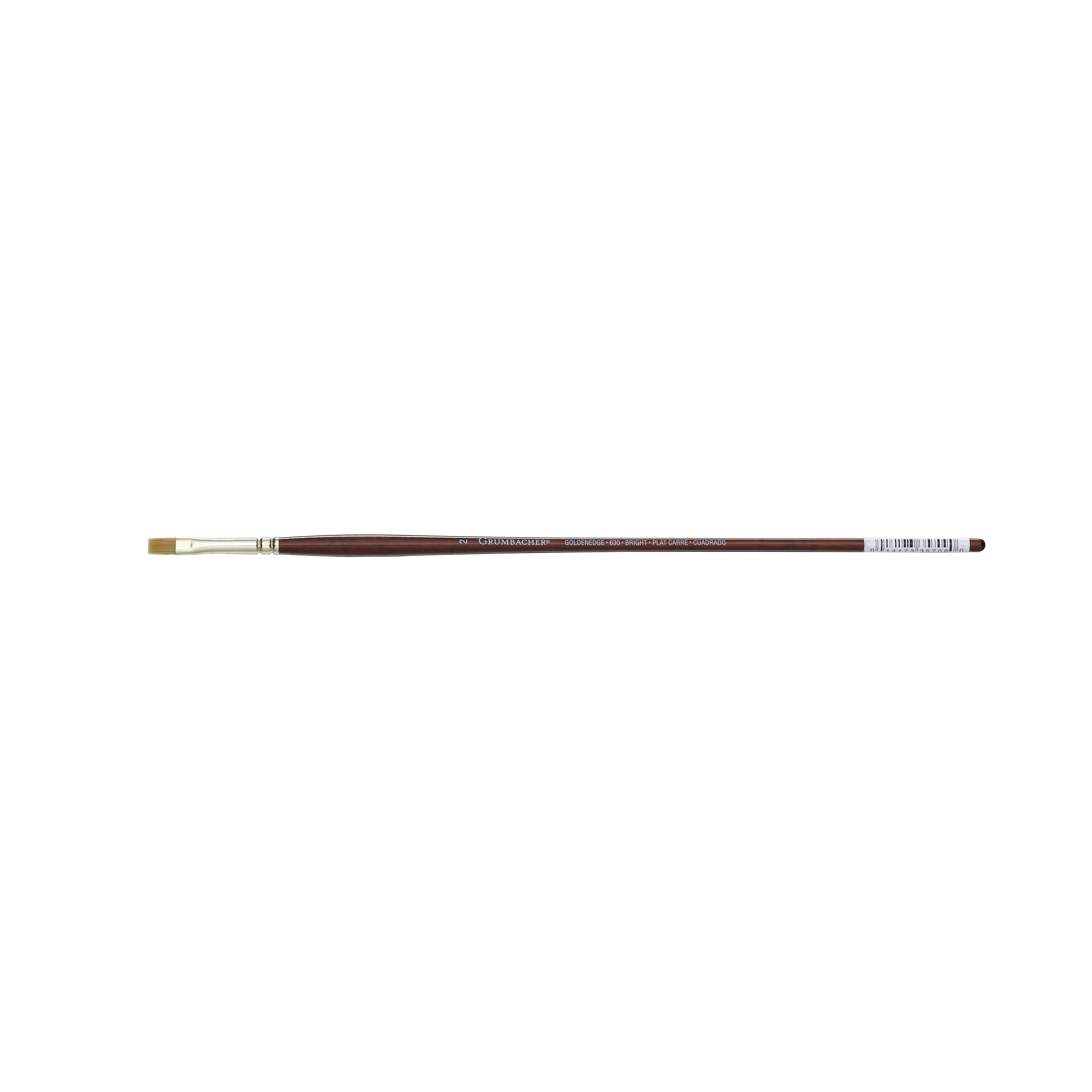 KINGART Original Gold Series Artist Brushes Set - 10 PCS, Premium Golden Taklon, Multipurpose For Acrylic, Oil, Watercolor