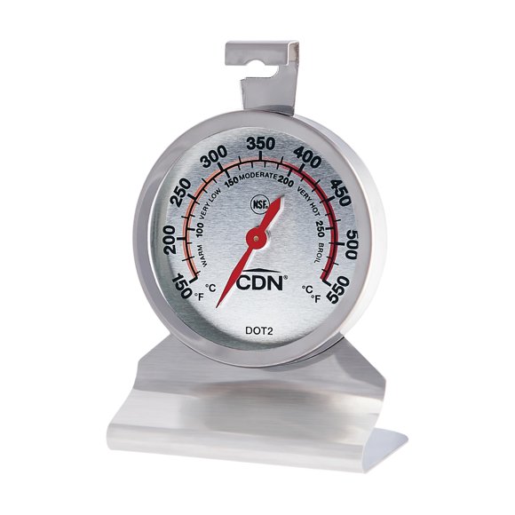 CDN Proaccurate Oven Thermometer, Silver