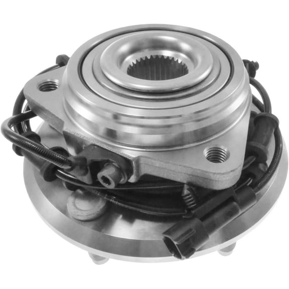 Detroit Axle - Front Wheel Bearing Hub for Jeep 2011-2017 Wrangler 2018 Wrangler JK, Wheel Bearing and Hub Assembly Replacement