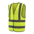 thumbnail image 3 of Chaleco de seguridad AYKRM 6XL-8XL amarillo reflectante de alta visibilidad, 3 of 6