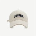 thumbnail image 1 of Gorra de béisbol ajustable con bordado para hombre y mujer, gorro Snapback que combina con todo, protector solar para exteriores, 1990, 1 of 4